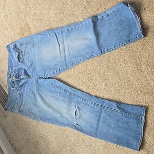 American Eagle jean capri